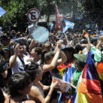 Argentines celebrated the repeal of a law that allowed the use of toxic substances in mining projects in Mendoza.
