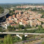 View of Martorell from la Torre Fossada of Castellbisbal.