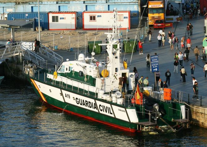 Drug Speedboat Rams Customs Patrol Vessel During High-speed Chase Off Almería Coast