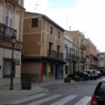 Chiva Street in Cheste, Valencia.