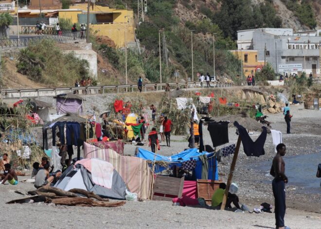 Migrant Beach Camps Anger Locals in Ceuta