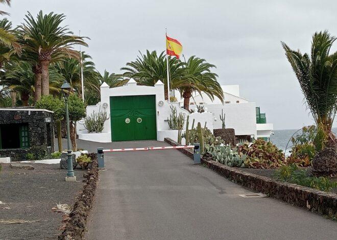 Pedro Sánchez Starts Summer Holidays at Lanzarote Official Residence