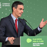 Pedro Sánchez concludes the presentation of the proposed Social Climate Plan.