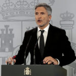 Virtual press conference with Fernando-Grande Marlaska and Salvador Illa.