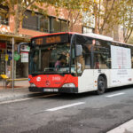 Bus of the new line V27 (Canyelles-Pg. Marítim) / Pep Herrero,