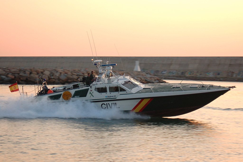 Two Civil Guard Officers Killed In Patrol Boat Collision While Pursuing Drug Smugglers Off Huelva Coast