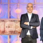 Television programme Código 10 presented by Nacho Abad and David Aleman.