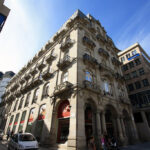 Simeon Building. Puerta Del Sol in Vigo.