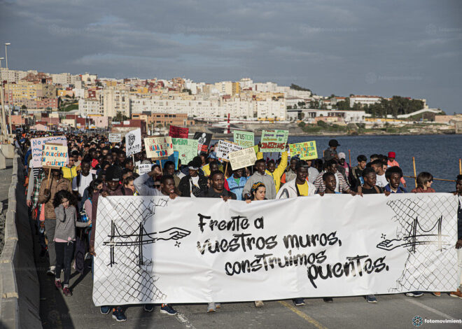 Ceuta Police Fire Warning Shots as Residents Clash with Migrants